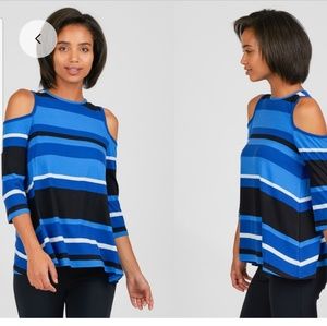 Comfy cold shoulder shirt